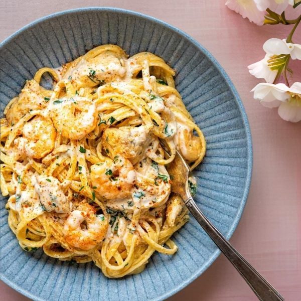 Cajun Chicken & Shrimp Alfredo (Saturday Meal)